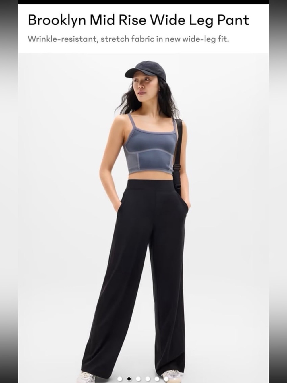 NWOT Athleta Brooklyn Wide Leg Pants